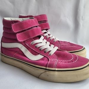 Vans Sk8 Hi Skate Shoe - Fuchsia Women's Size 8